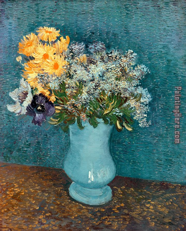 Vincent van Gogh Vase of Flowers